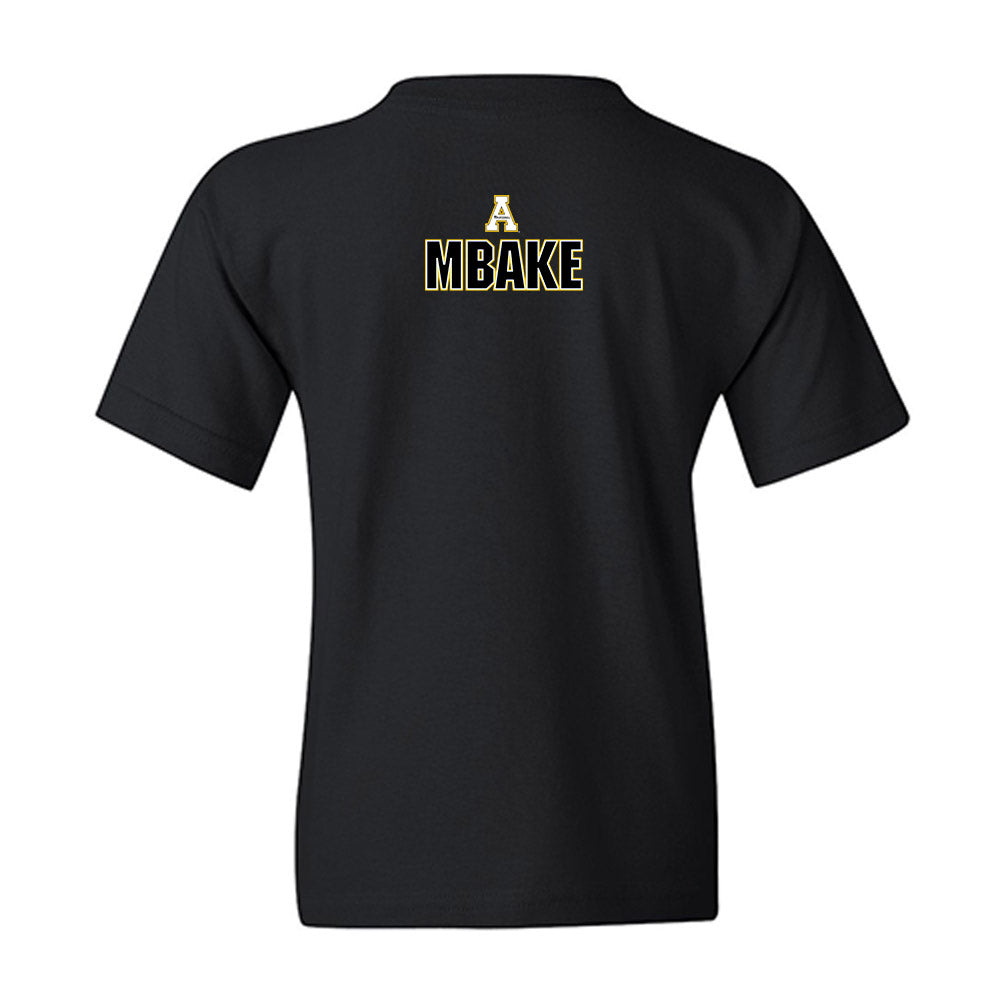 App State - NCAA Football : Samuel Mbake - Replica Shersey Youth T-Shirt-1