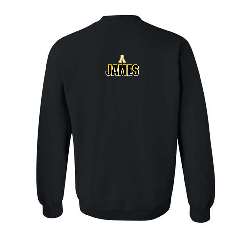 App State - NCAA Football : Dazmin James - Replica Shersey Crewneck Sweatshirt-1