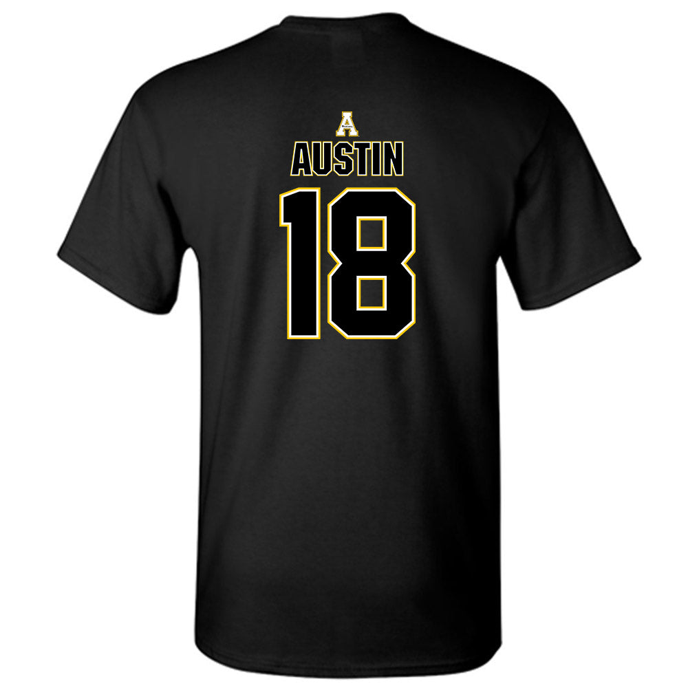 App State - NCAA Football : Kamauri Austin - Replica Shersey T-Shirt-1