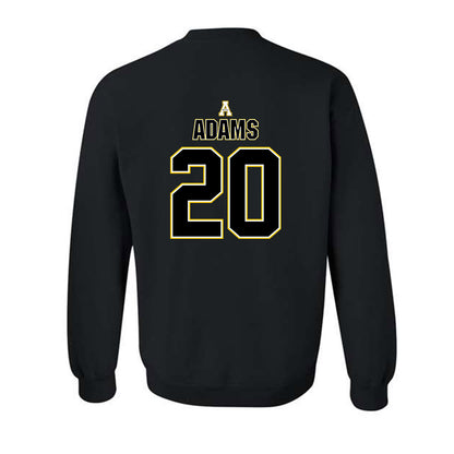 App State - NCAA Football : Eric Adams - Replica Shersey Crewneck Sweatshirt-1