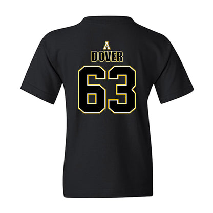 App State - NCAA Football : Scottland Dover - Replica Shersey Youth T-Shirt-1