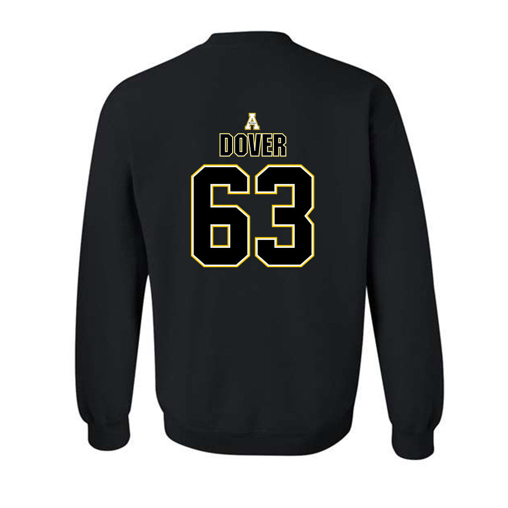 App State - NCAA Football : Scottland Dover - Replica Shersey Crewneck Sweatshirt-1