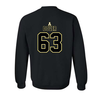 App State - NCAA Football : Scottland Dover - Replica Shersey Crewneck Sweatshirt-1