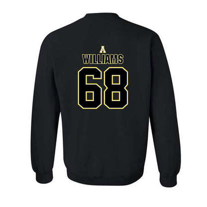 App State - NCAA Football : Lance Williams - Replica Shersey Crewneck Sweatshirt-1
