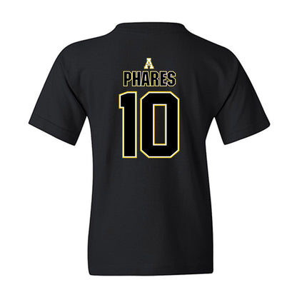App State - NCAA Football : Colton Phares - Replica Shersey Youth T-Shirt-1
