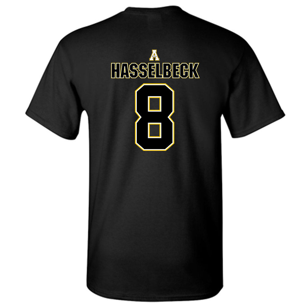 App State - NCAA Football : Henry Hasselbeck - Replica Shersey T-Shirt-1