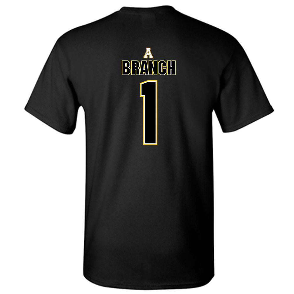 App State - NCAA Football : Nate Branch - Replica Shersey T-Shirt-1