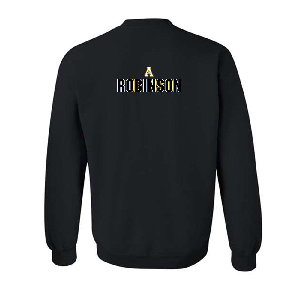 App State - NCAA Football : Ahmad Robinson - Replica Shersey Crewneck Sweatshirt-1