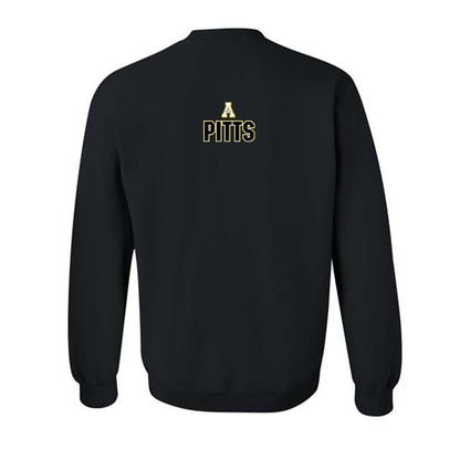 App State - NCAA Football : Caleb Pitts - Replica Shersey Crewneck Sweatshirt-1