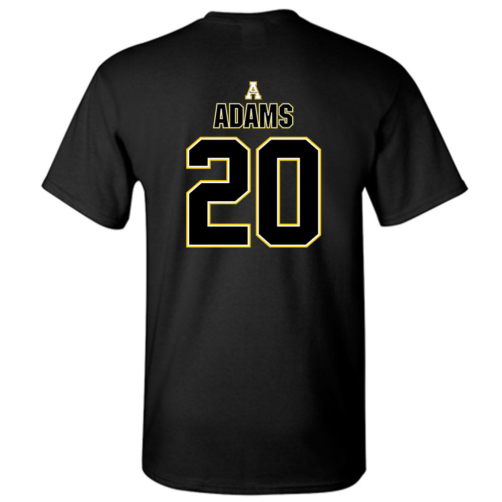 App State - NCAA Football : Eric Adams - Replica Shersey T-Shirt-1