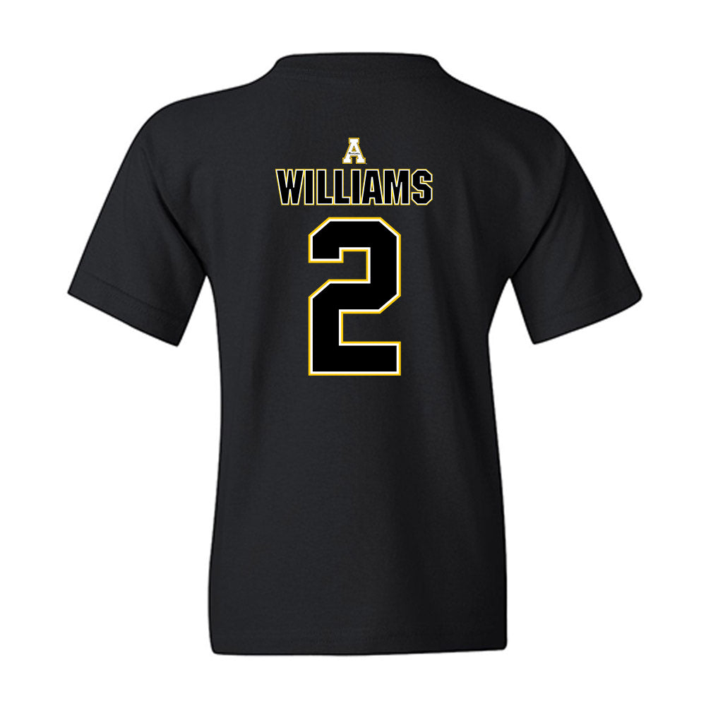 App State - NCAA Football : Micah Williams - Replica Shersey Youth T-Shirt-1