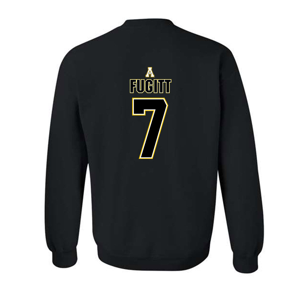 App State - NCAA Football : Darrin Fugitt - Replica Shersey Crewneck Sweatshirt-1