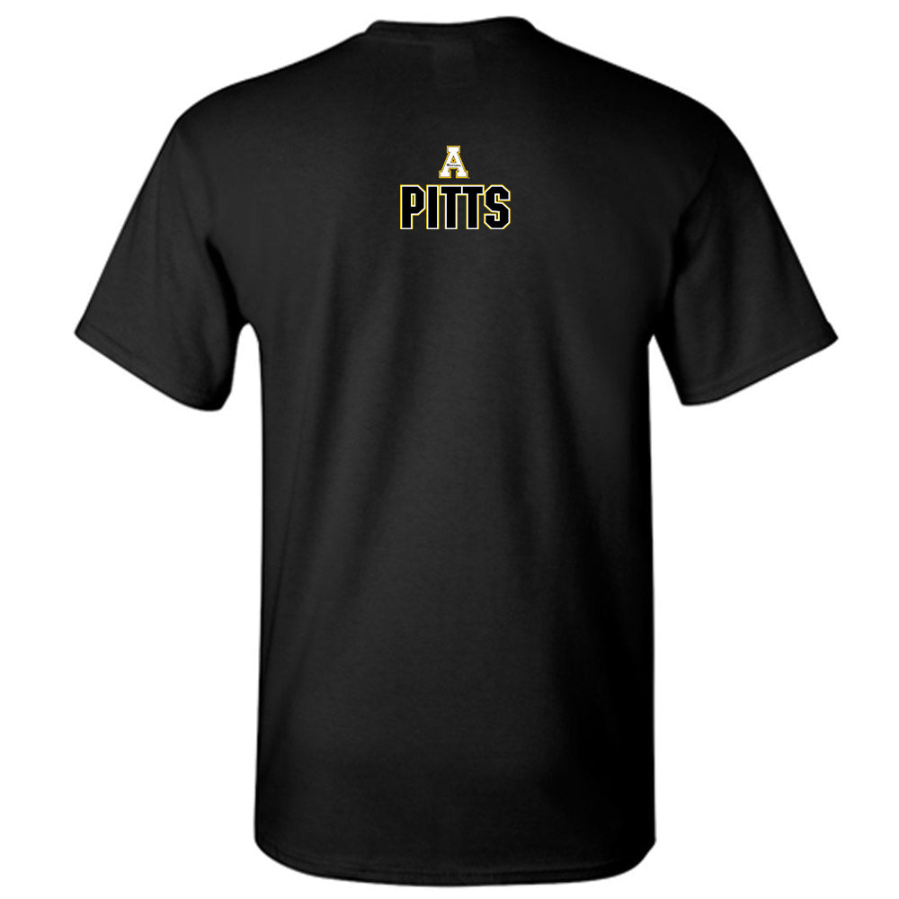 App State - NCAA Football : Caleb Pitts - Replica Shersey T-Shirt-1