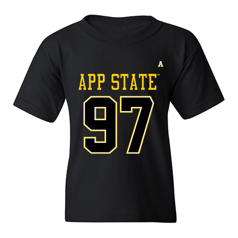 App State - NCAA Football : Xavier Joseph - Replica Shersey Youth T-Shirt-0