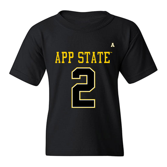 App State - NCAA Football : Micah Williams - Replica Shersey Youth T-Shirt-0