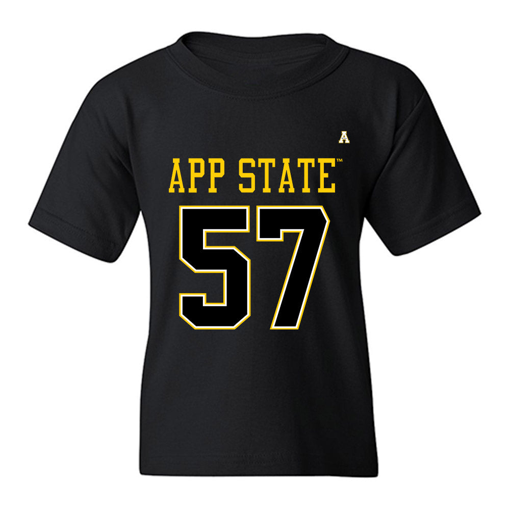 App State - NCAA Football : Devon Manuel - Replica Shersey Youth T-Shirt-0