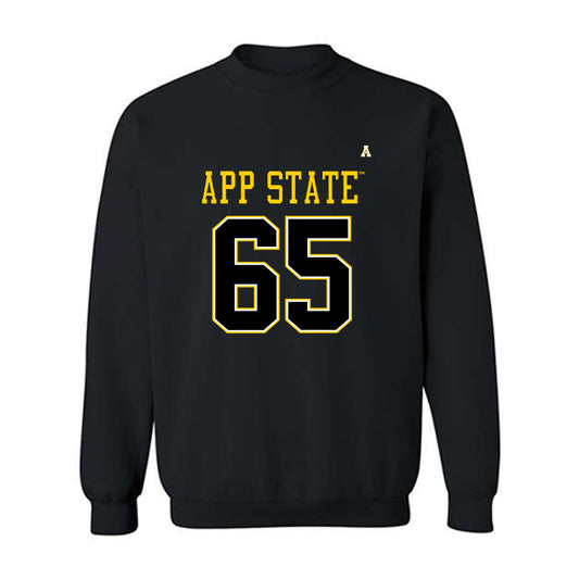 App State - NCAA Football : Mac Walters - Replica Shersey Crewneck Sweatshirt-0