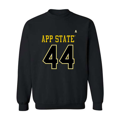 App State - NCAA Football : Manny Lewis - Replica Shersey Crewneck Sweatshirt-0