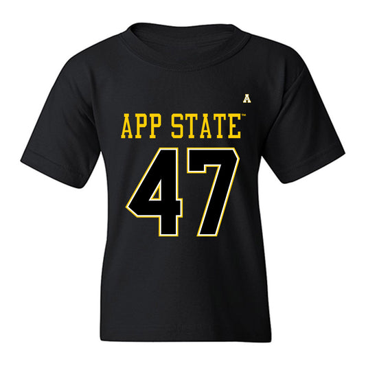 App State - NCAA Football : Hardy Butler - Replica Shersey Youth T-Shirt-0