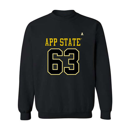 App State - NCAA Football : Scottland Dover - Replica Shersey Crewneck Sweatshirt-0