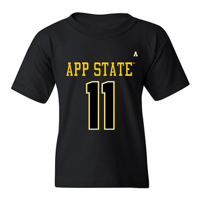 App State - NCAA Football : Jordan Harris - Replica Shersey Youth T-Shirt-0