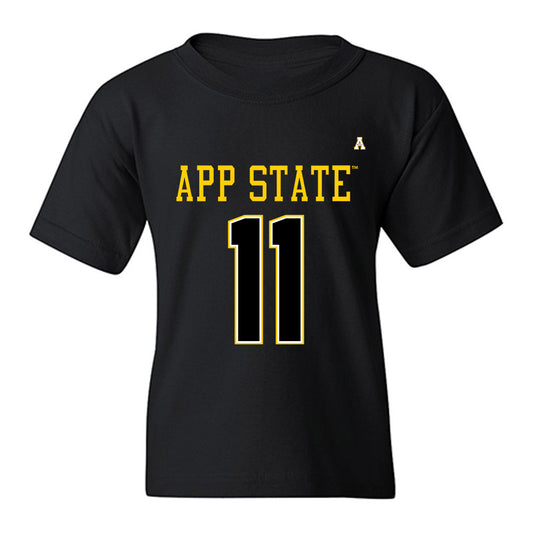 App State - NCAA Football : Ja'Quez Cross - Replica Shersey Youth T-Shirt-0
