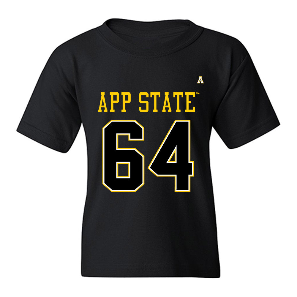 App State - NCAA Football : Jarvis Potts - Replica Shersey Youth T-Shirt-0