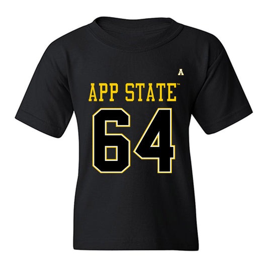 App State - NCAA Football : Jarvis Potts - Replica Shersey Youth T-Shirt-0