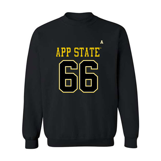 App State - NCAA Football : Danny Stevens - Replica Shersey Crewneck Sweatshirt-0