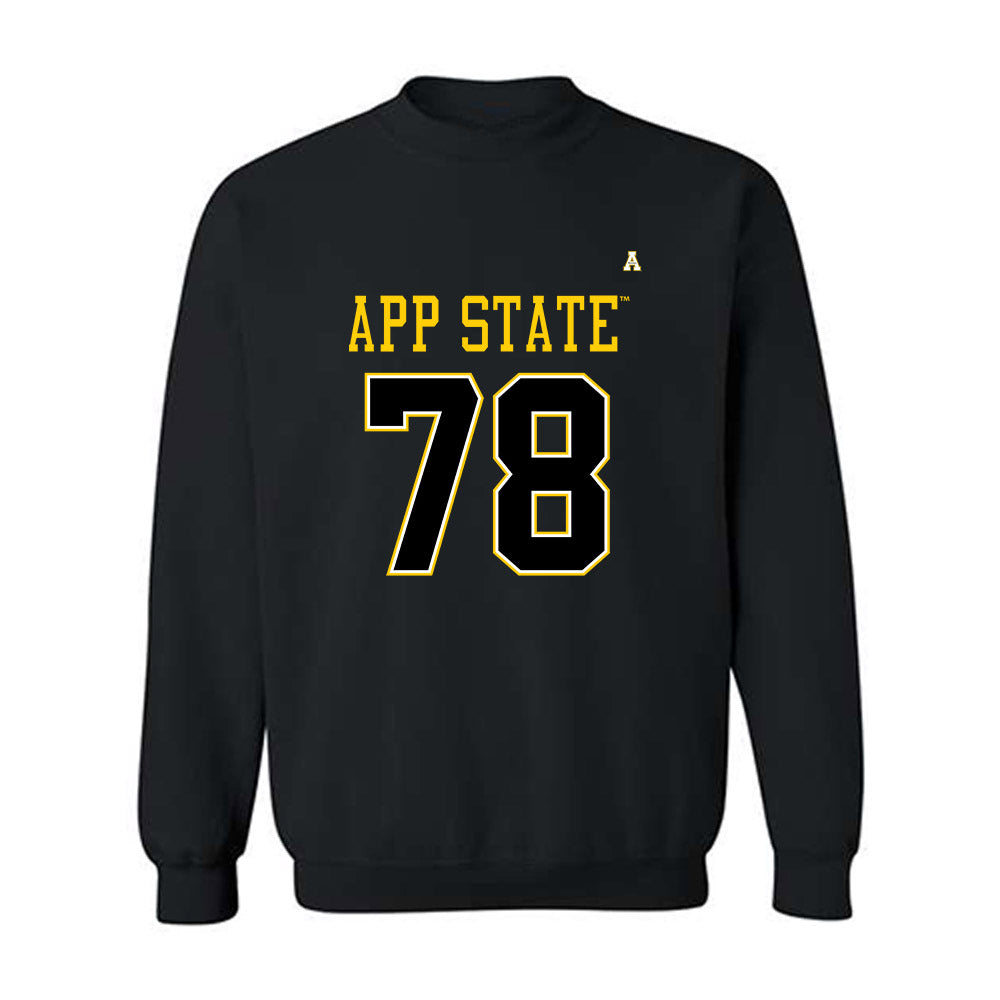 App State - NCAA Football : Tyriq Poindexter - Replica Shersey Crewneck Sweatshirt-0