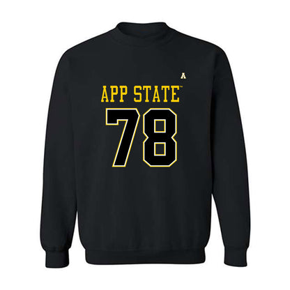 App State - NCAA Football : Tyriq Poindexter - Replica Shersey Crewneck Sweatshirt-0
