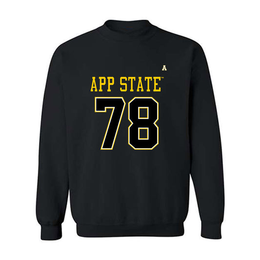 App State - NCAA Football : Tyriq Poindexter - Replica Shersey Crewneck Sweatshirt-0