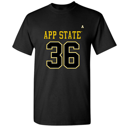 App State - NCAA Football : Andrew Cummings - Replica Shersey T-Shirt-0