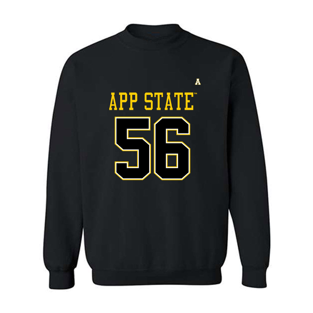 App State - NCAA Football : Jayden Thomas - Replica Shersey Crewneck Sweatshirt-0