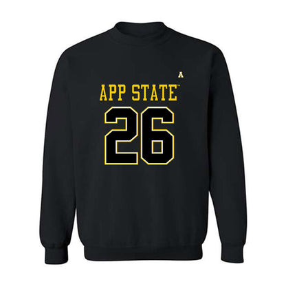App State - NCAA Football : Kaleb Purdy - Replica Shersey Crewneck Sweatshirt-0