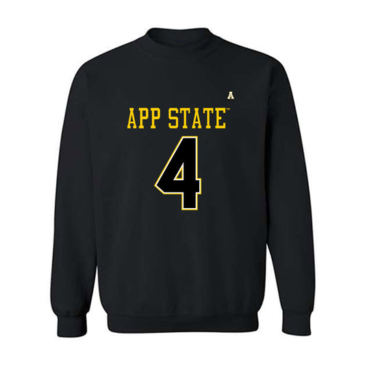 App State - NCAA Football : Jakob Gude - Replica Shersey Crewneck Sweatshirt-0