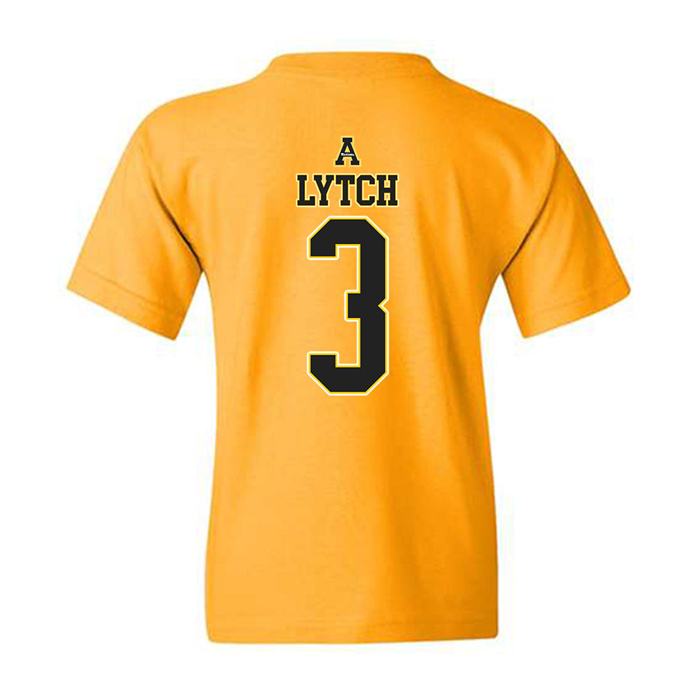 App State - NCAA Men's Basketball : Damori Lytch - Replica Shersey Youth T-Shirt-1