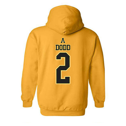 App State - NCAA Men's Basketball : Alonzo Dodd - Replica Shersey Hooded Sweatshirt-1
