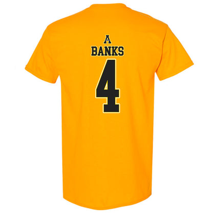 App State - NCAA Men's Basketball : Eren Banks - Replica Shersey T-Shirt-1