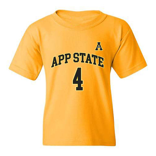 App State - NCAA Men's Basketball : Eren Banks - Replica Shersey Youth T-Shirt-0