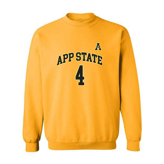 App State - NCAA Men's Basketball : Eren Banks - Replica Shersey Crewneck Sweatshirt-0