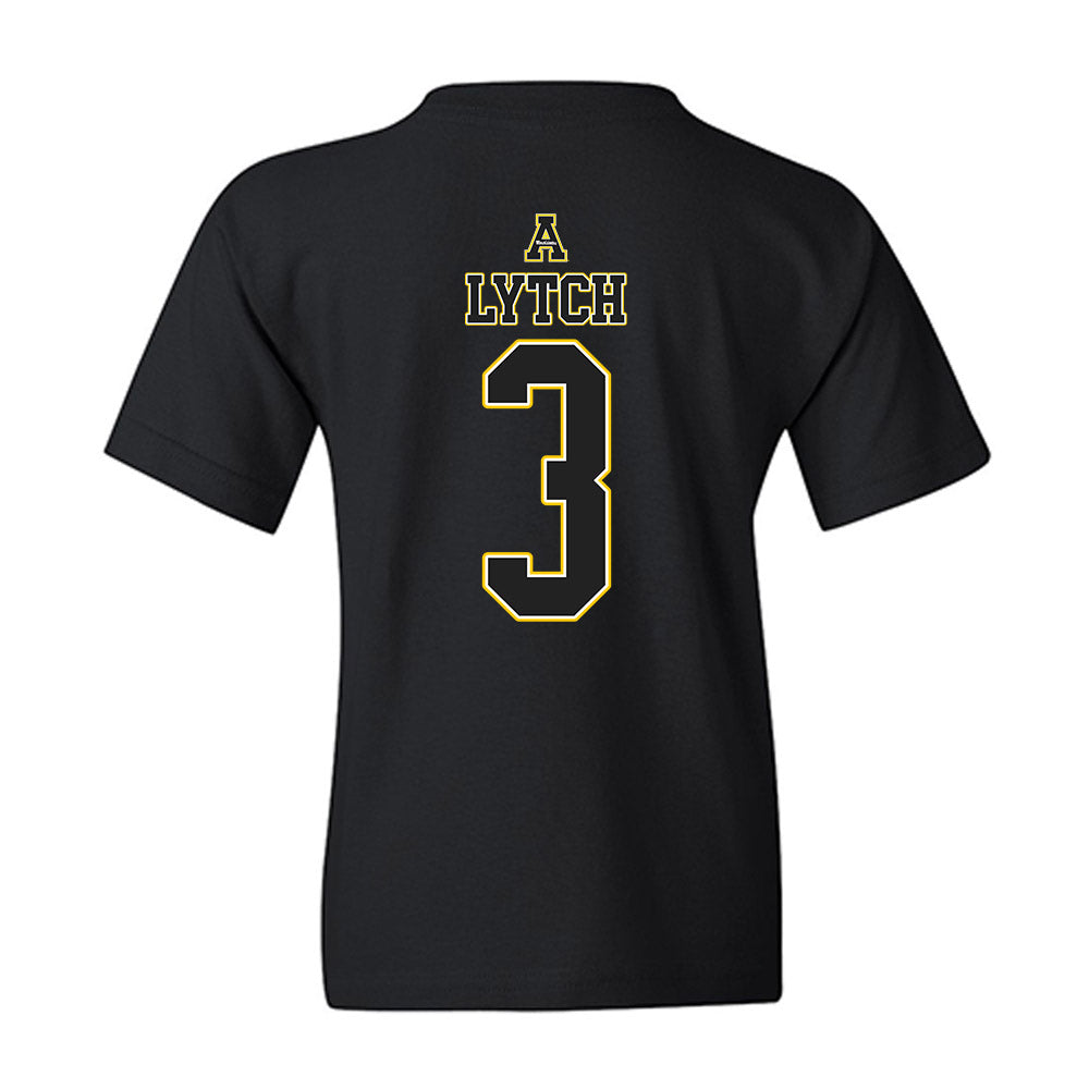 App State - NCAA Men's Basketball : Damori Lytch - Replica Shersey Youth T-Shirt-1