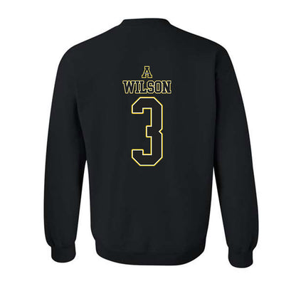 App State - NCAA Men's Basketball : Luke Wilson - Replica Shersey Crewneck Sweatshirt-1
