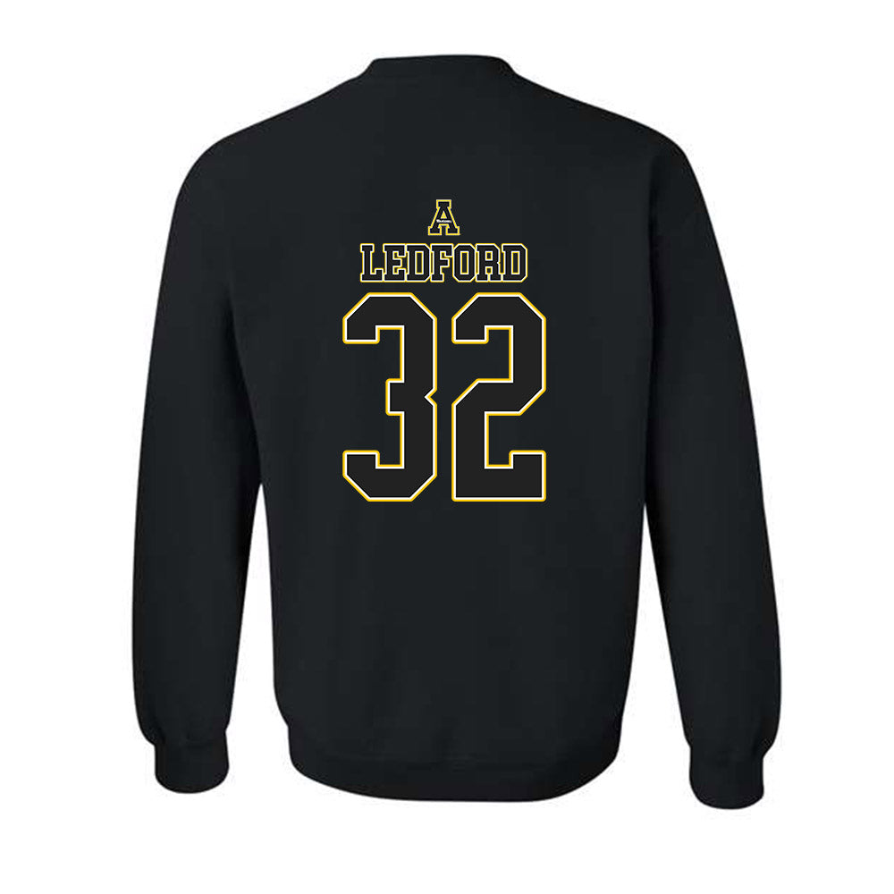 App State - NCAA Men's Basketball : Luke Ledford - Replica Shersey Crewneck Sweatshirt-1