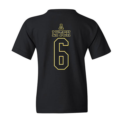 App State - NCAA Men's Basketball : Damori Lytch - Replica Shersey Youth T-Shirt-1