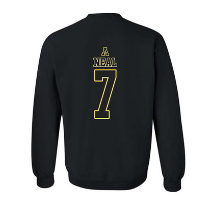 App State - NCAA Men's Basketball : Ted Neal - Replica Shersey Crewneck Sweatshirt-1