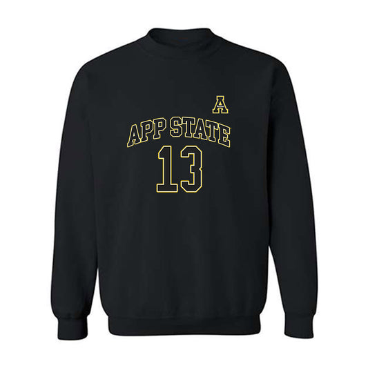App State - NCAA Men's Basketball : Corbin Allen - Replica Shersey Crewneck Sweatshirt-0
