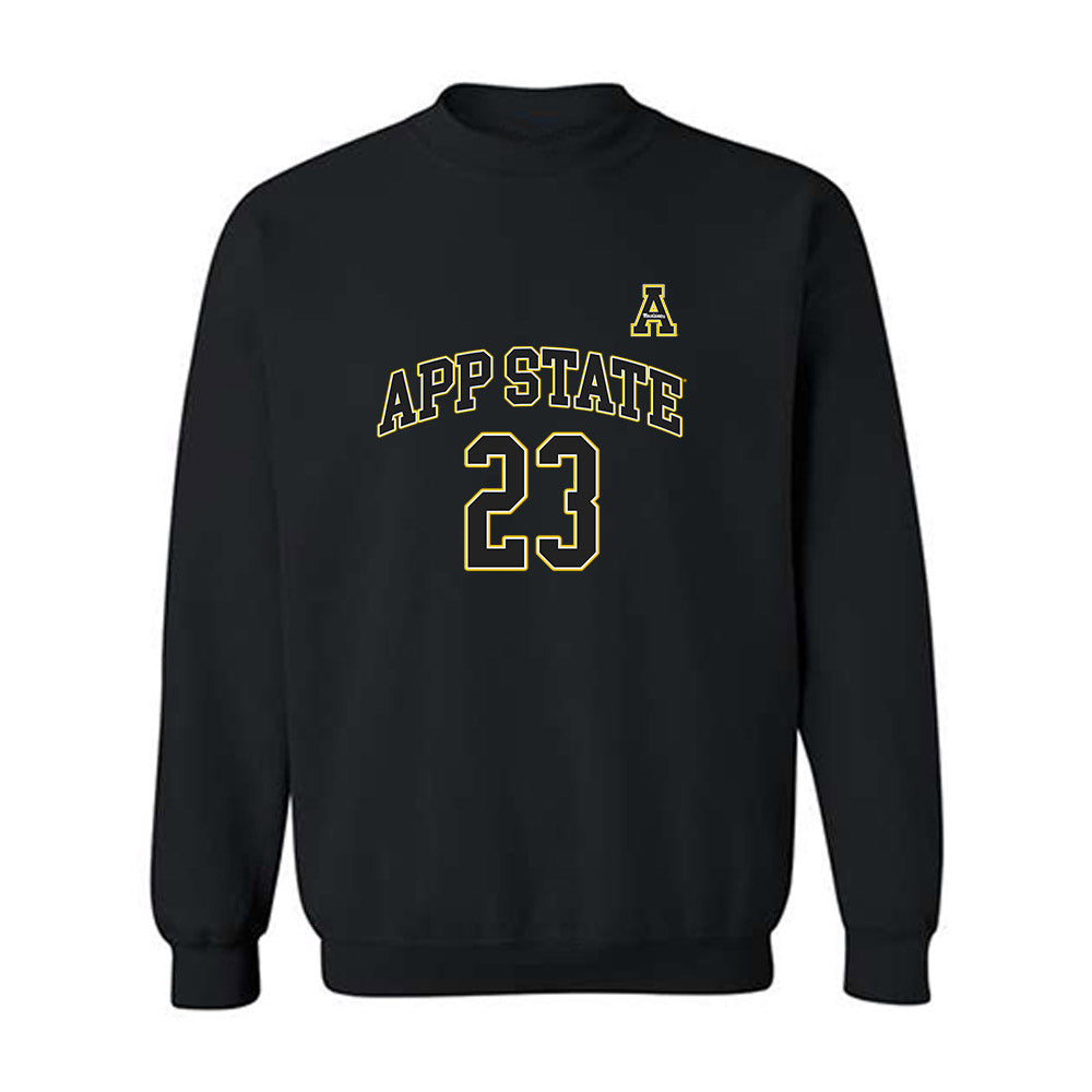 App State - NCAA Men's Basketball : Chad Moodie - Replica Shersey Crewneck Sweatshirt-0
