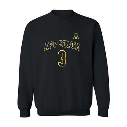 App State - NCAA Men's Basketball : Damori Lytch - Replica Shersey Crewneck Sweatshirt-0