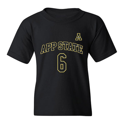 App State - NCAA Men's Basketball : Damori Lytch - Replica Shersey Youth T-Shirt-0